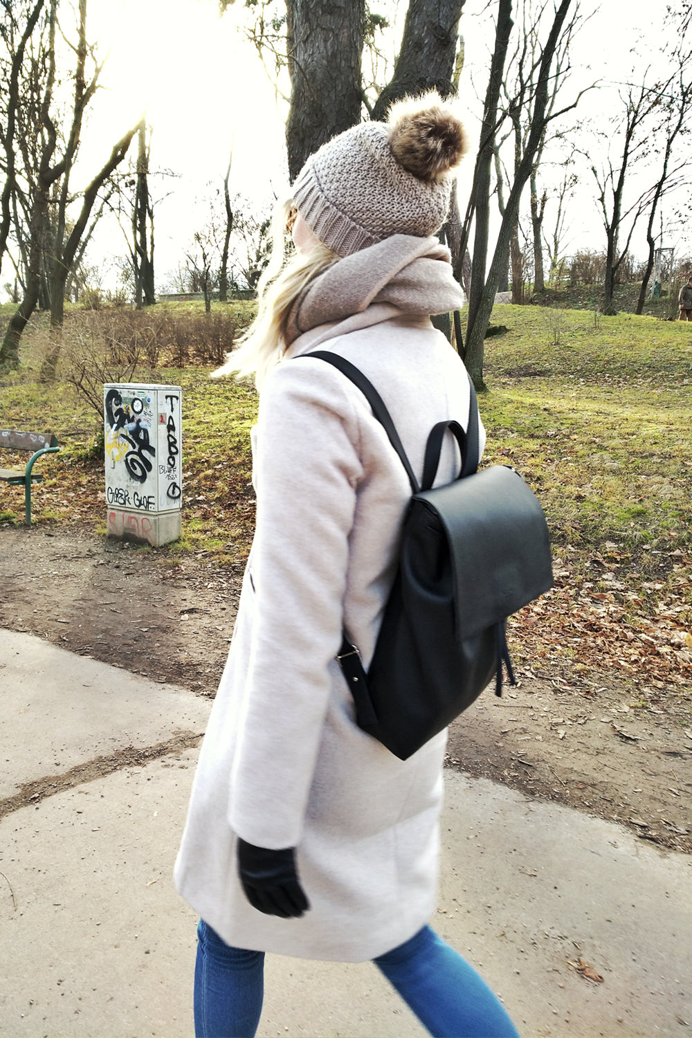 Rucksack in schwarz 2025